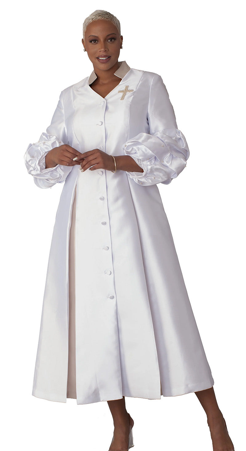 Tally Taylor Church Robe 4730-White/Gold  Church Suits Deals