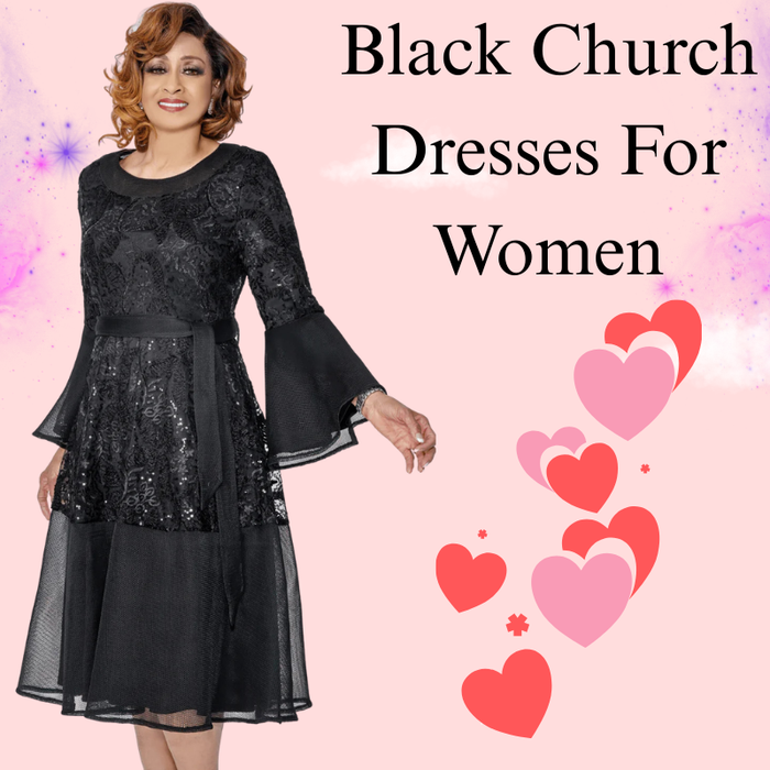 Black Church Dresses For Women