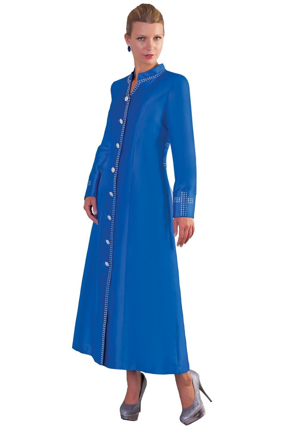 Tally Taylor Robe 4445C-Royal Blue - Church Suits For Less