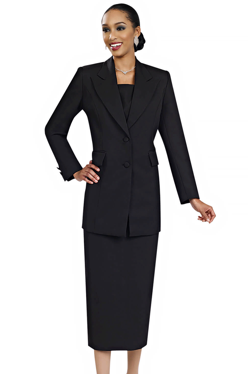 Ben Marc Usher Suit 2299C-Black