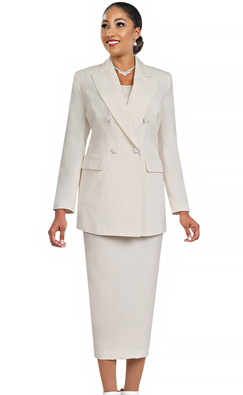 Ben Marc Usher Suit 2298-Ivory - Church Suits For Less