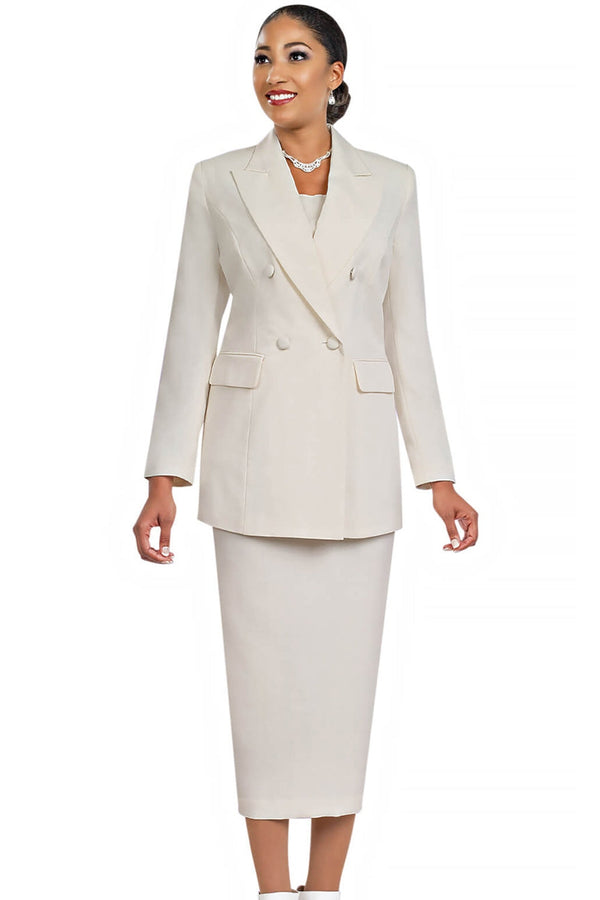 Ben Marc Usher Suit 2298C-Ivory - Church Suits For Less