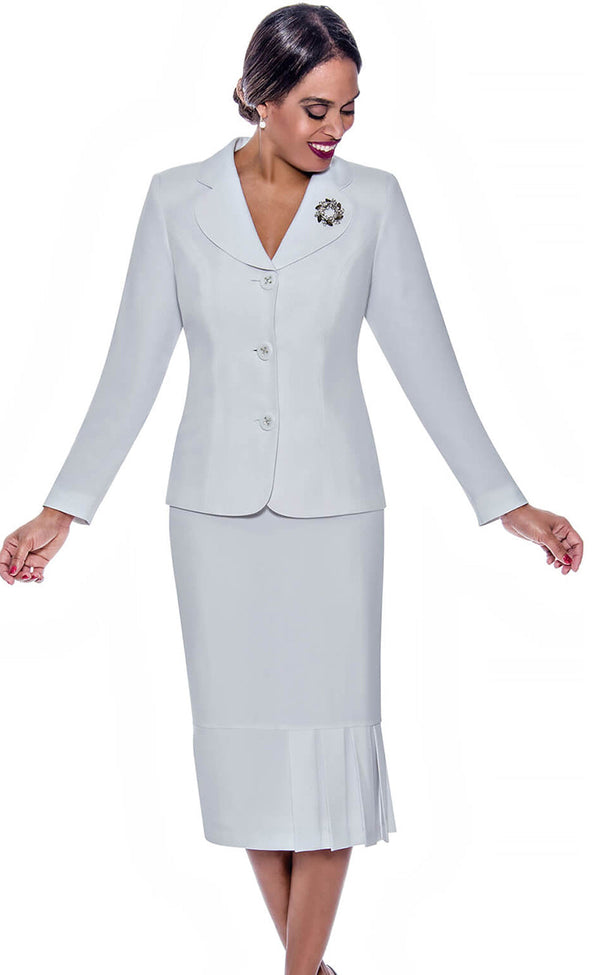 Ben Marc Usher Suit 78095-White - Church Suits For Less