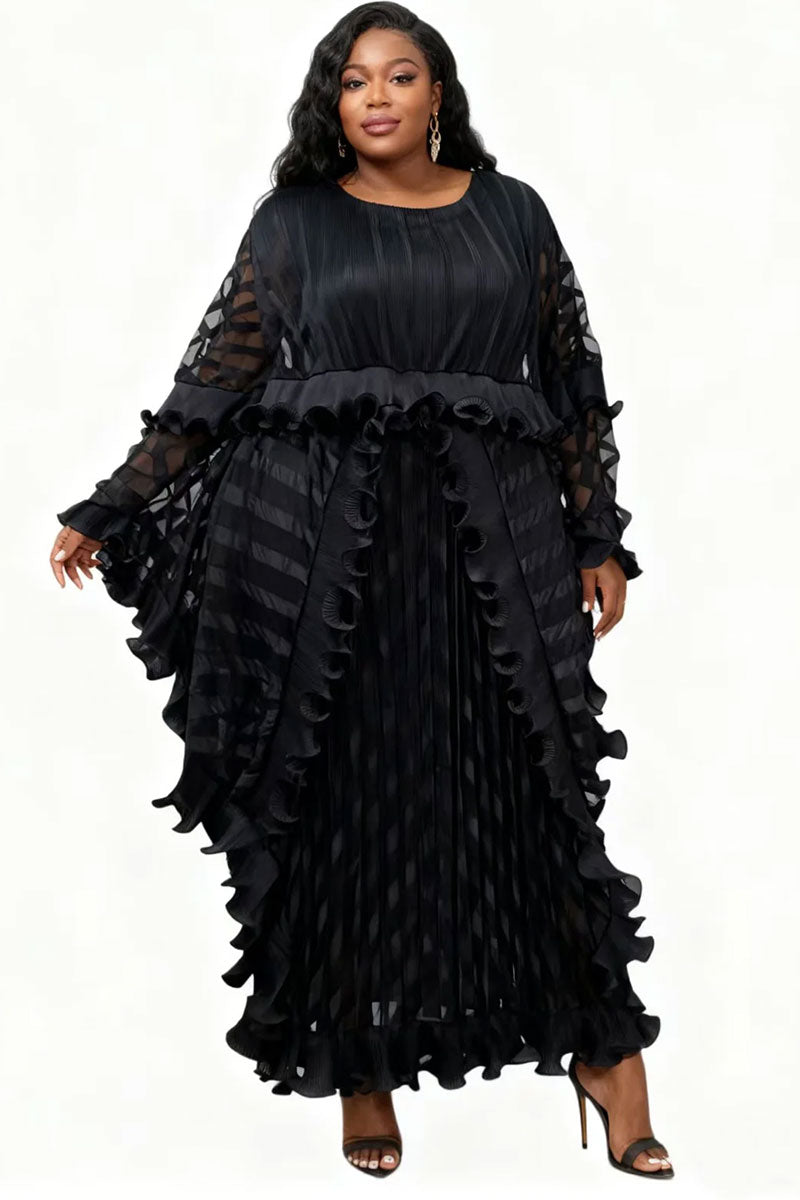 For Her Women Dress 83024-Black