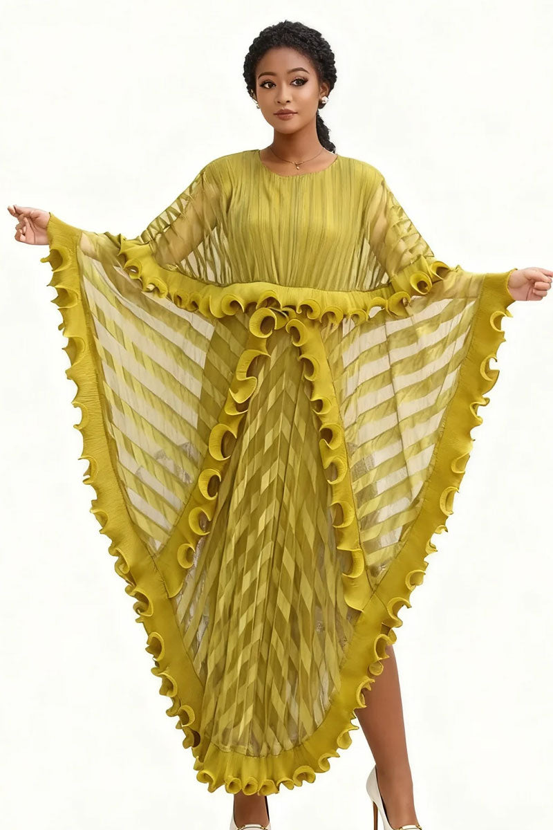 For Her Women Dress 83024-Yellow