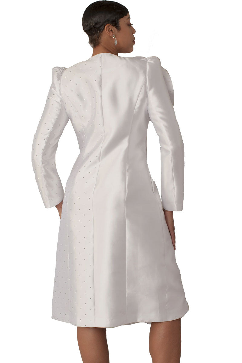 Chancele Dress 9751-White