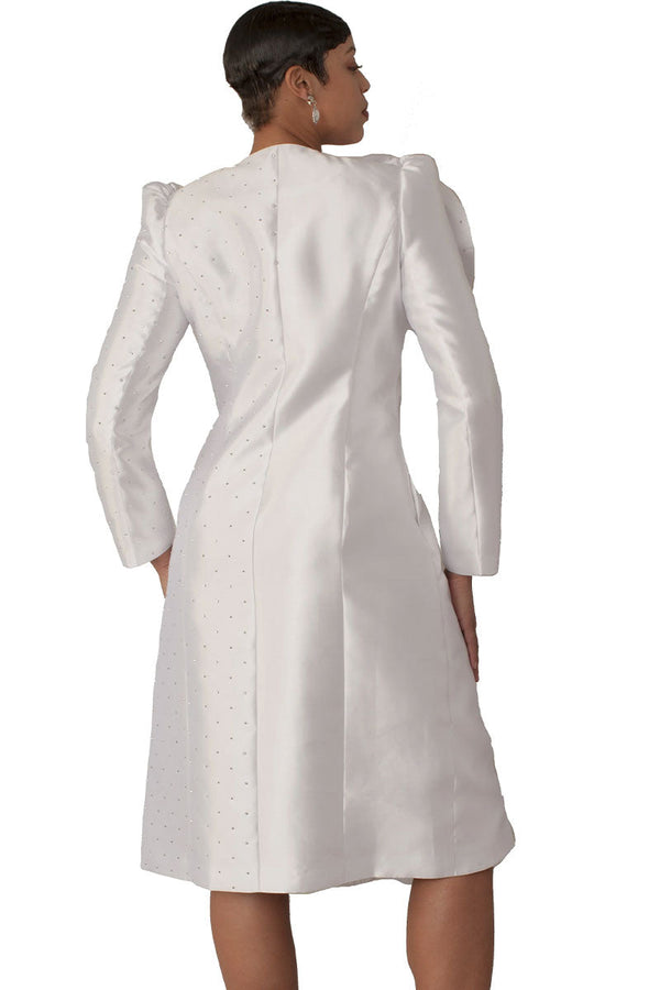 Chancele Dress 9751-White