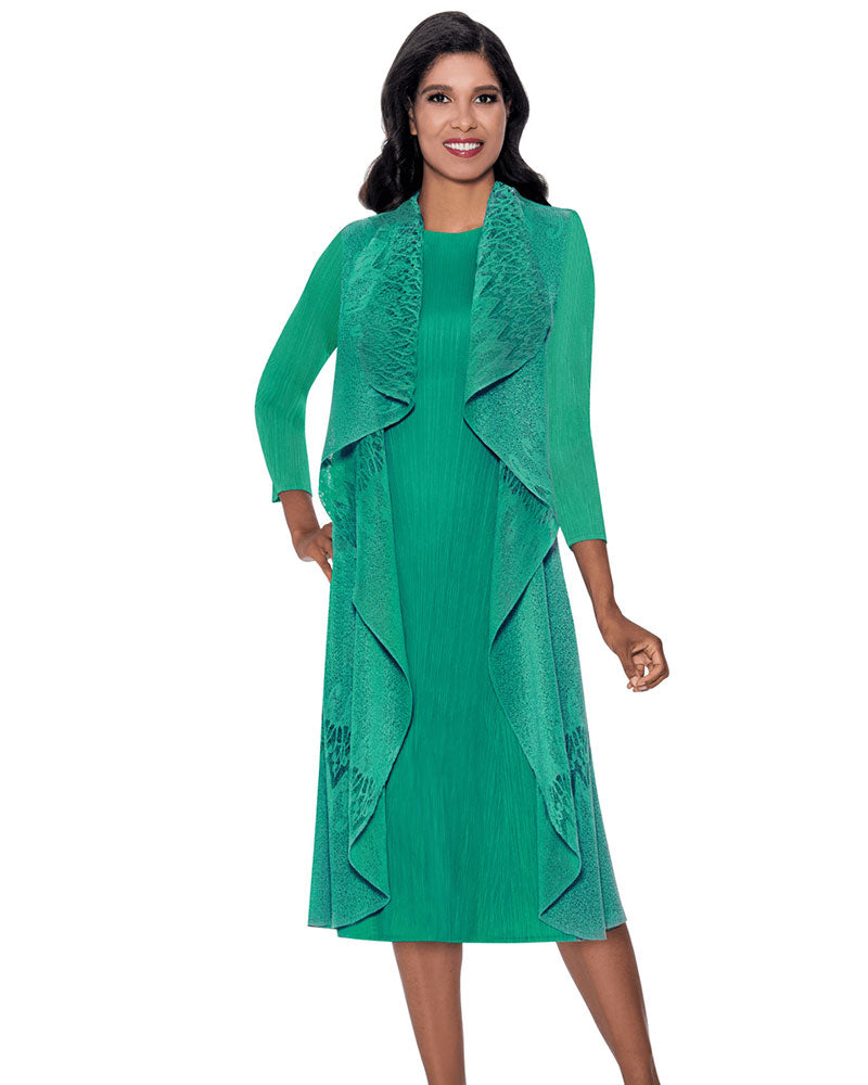 Divine Casual 1611-Emerald - Church Suits For Less