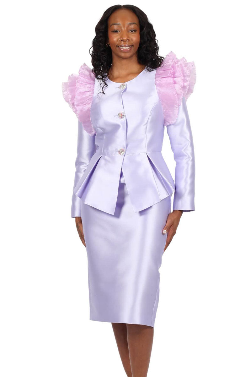 Diana Couture Women Church Suit 9163