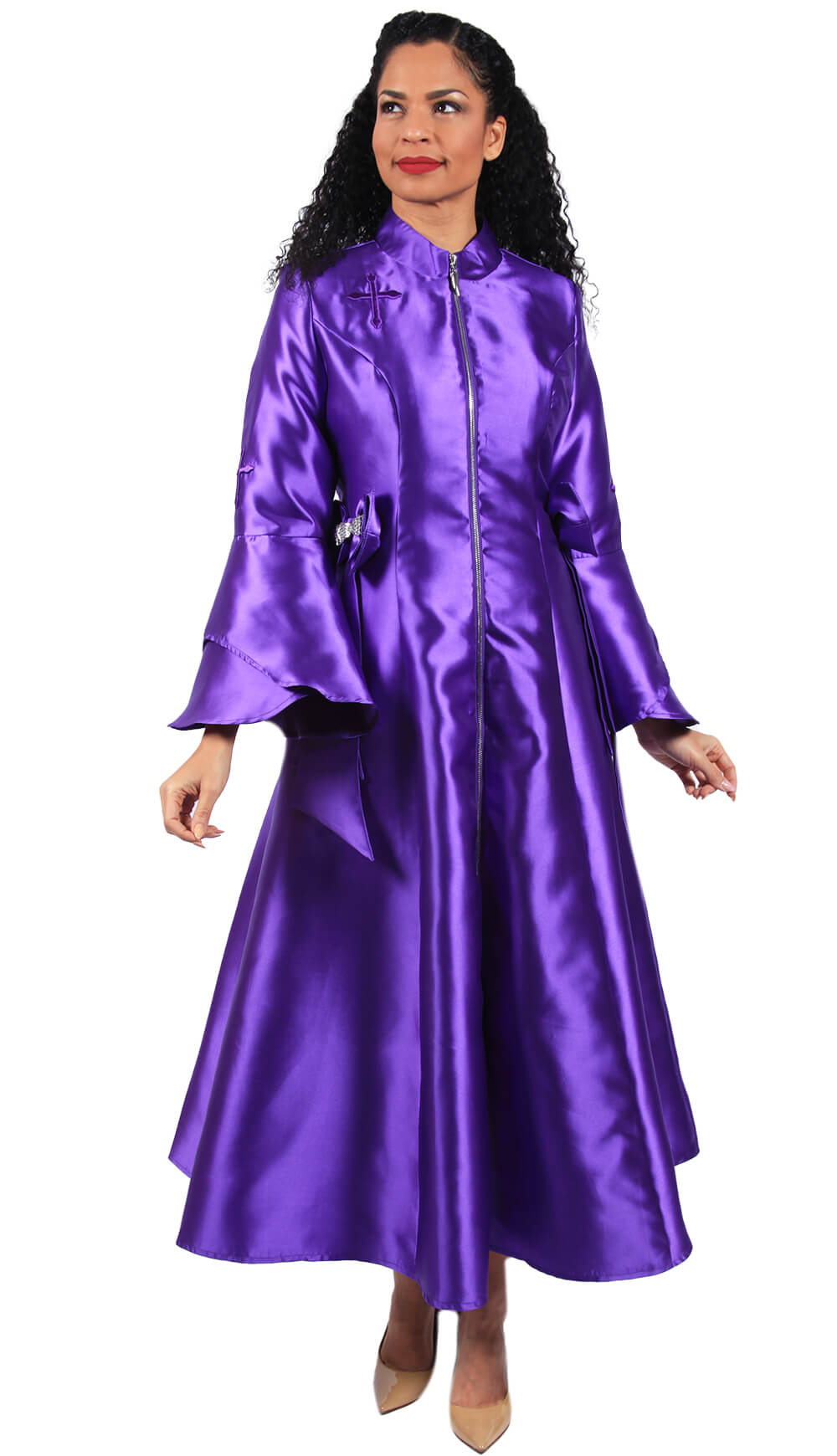 Diana Church Robe 8620-Purple