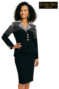 Donna Vinci Knit Suit 13465