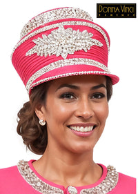 Donna Vinci Knit Suit 13458-Hot Pink