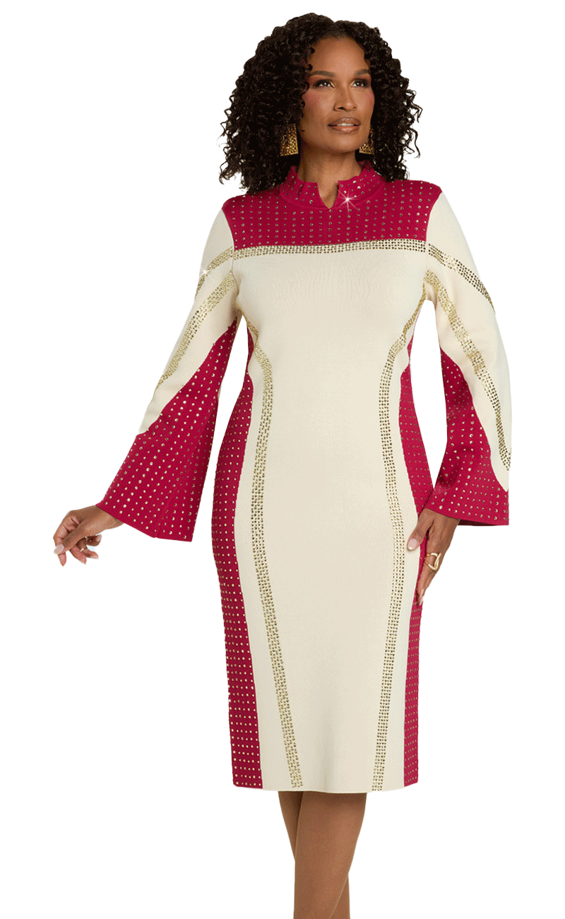 Donna Vinci Church Knit Dress 13450