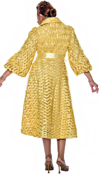 Dorinda Clark Cole Suit 5261C-Yellow - Church Suits For Less