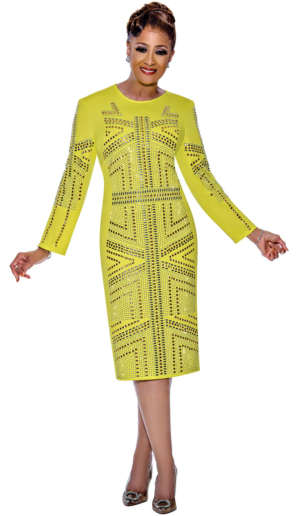 Dorinda Clark Cole Dress 5431 - Church Suits For Less