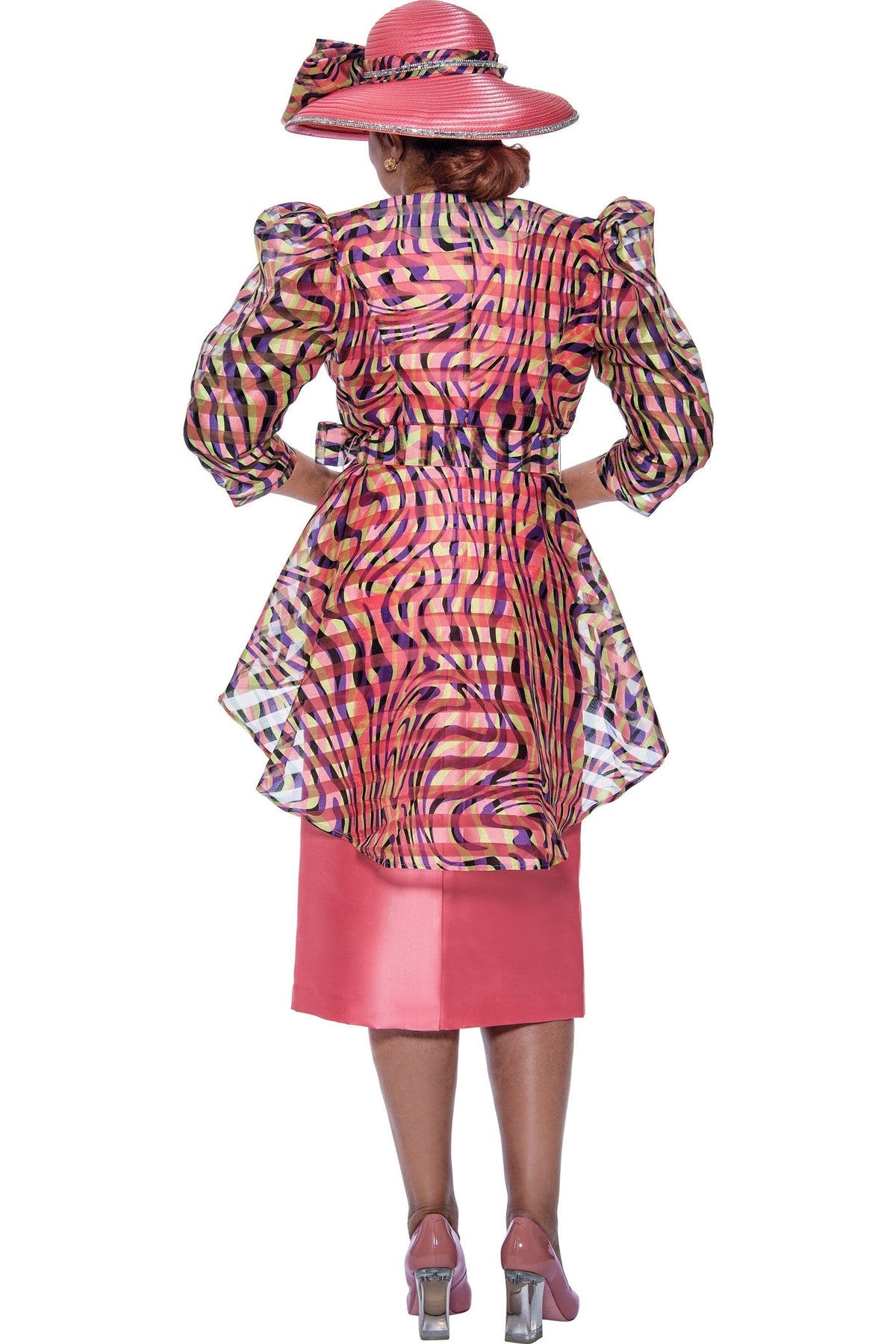 Dorinda Clark Cole Dress 4922C-Multi - Church Suits For Less