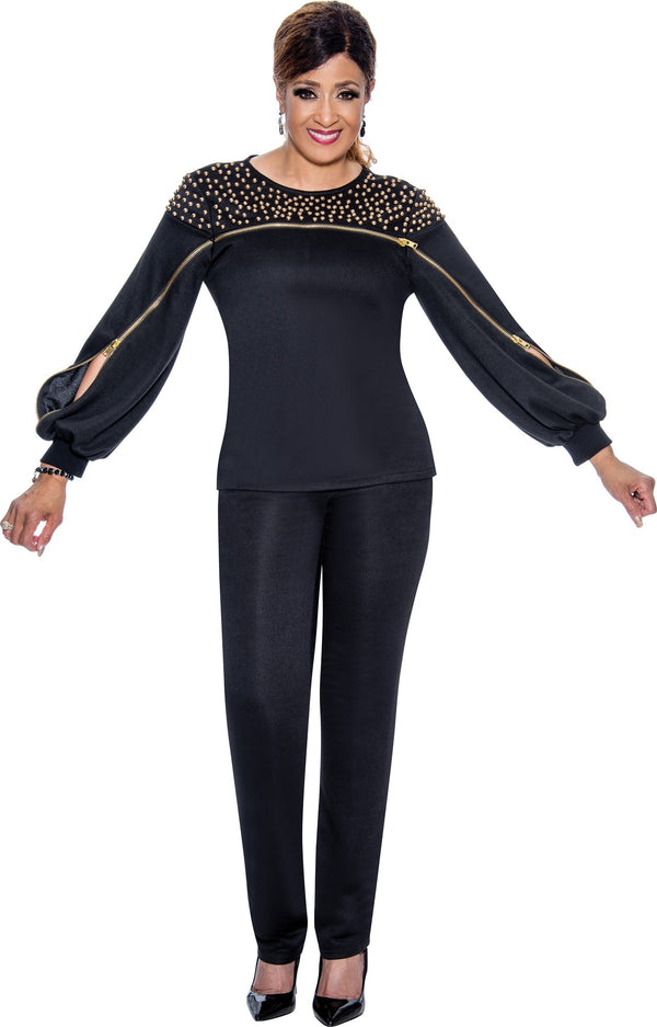 Dorinda Clark Cole Pant Set 552 - Church Suits For Less