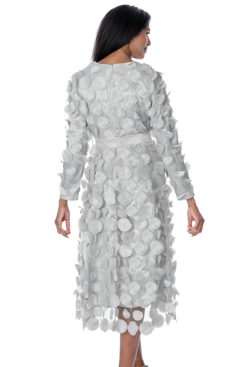 Dresses by Nubiano 100361-Silver