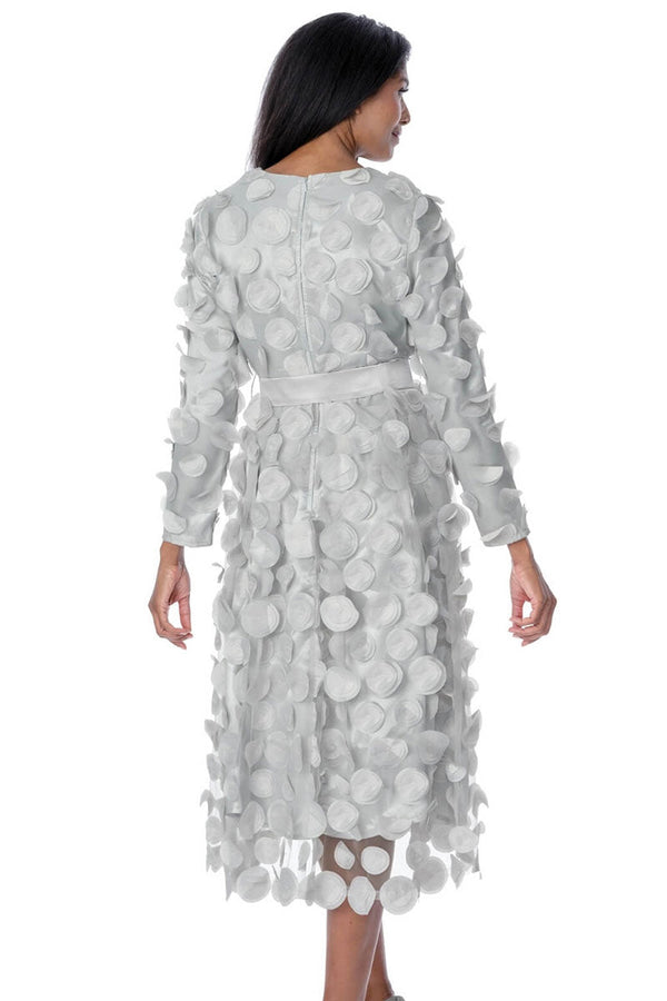 Dresses by Nubiano 100361-Silver