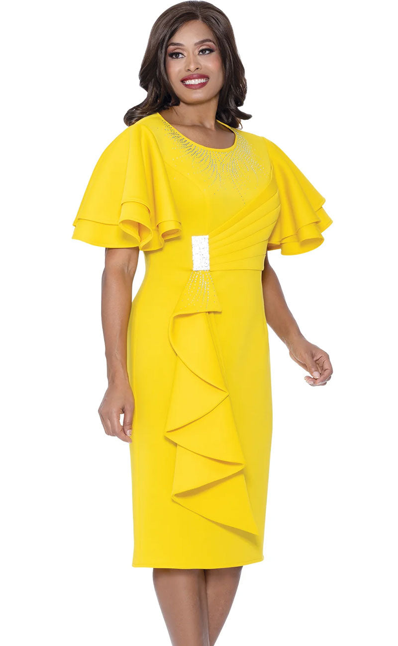 Church Dress By Nubiano 100391 - Church Suits For Less