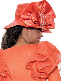 GMI Church Hat 400742-Orange - Church Suits For Less