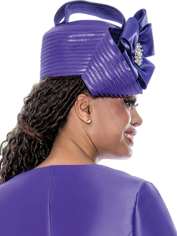 GMI Church Hat 400812-Purple - Church Suits For Less