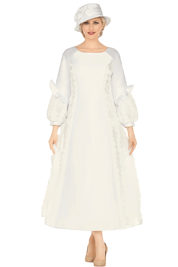 white church dresses for older ladies White Church Suits For Women