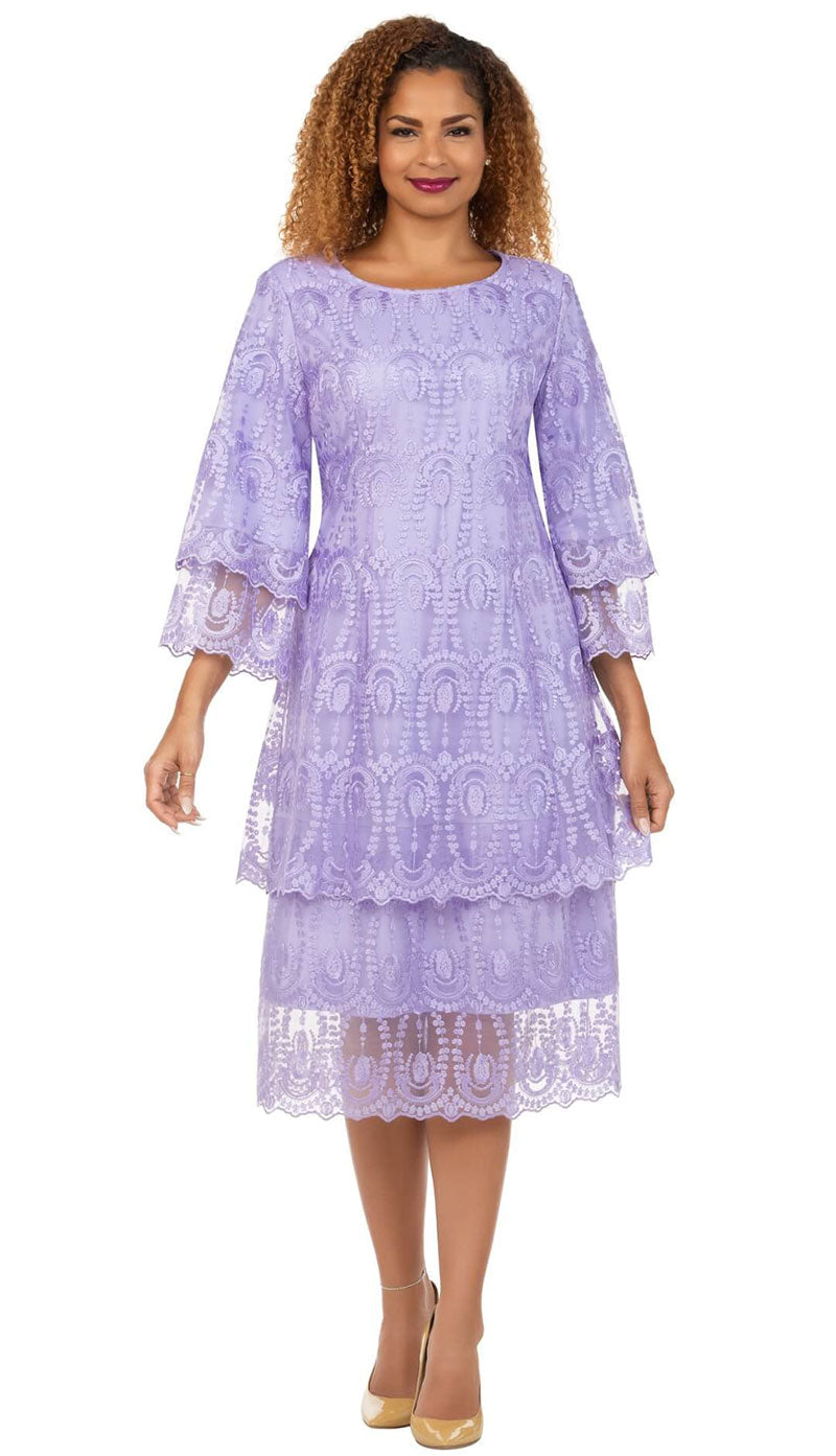 Giovanna Dress D1529-Lilac