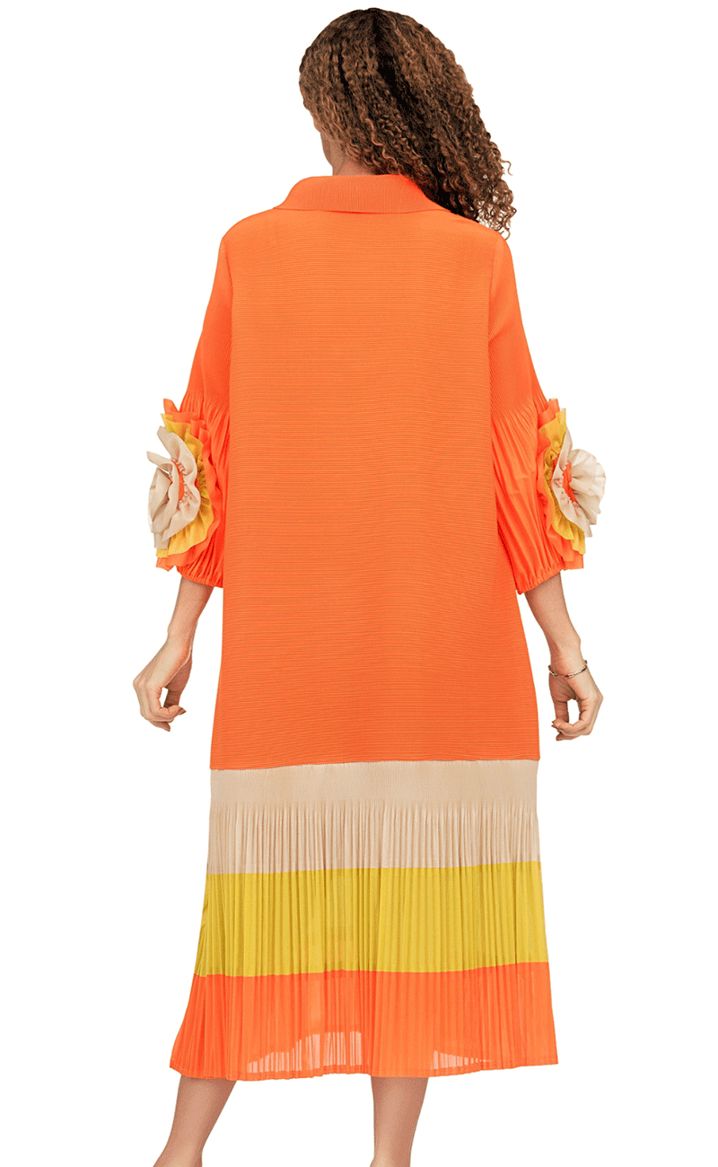 Giovanna Church Dress DP2439C-Orange