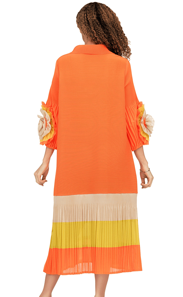 Giovanna Church Dress DP2439C-Orange