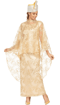 Giovanna Dress D1667BC-Gold