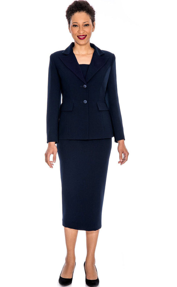 Giovanna Usher Suit S0710C-Dark Navy - Church Suits For Less