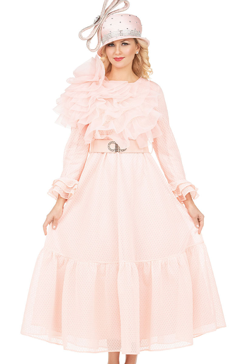 Giovanna Church Dress D1674-Pink