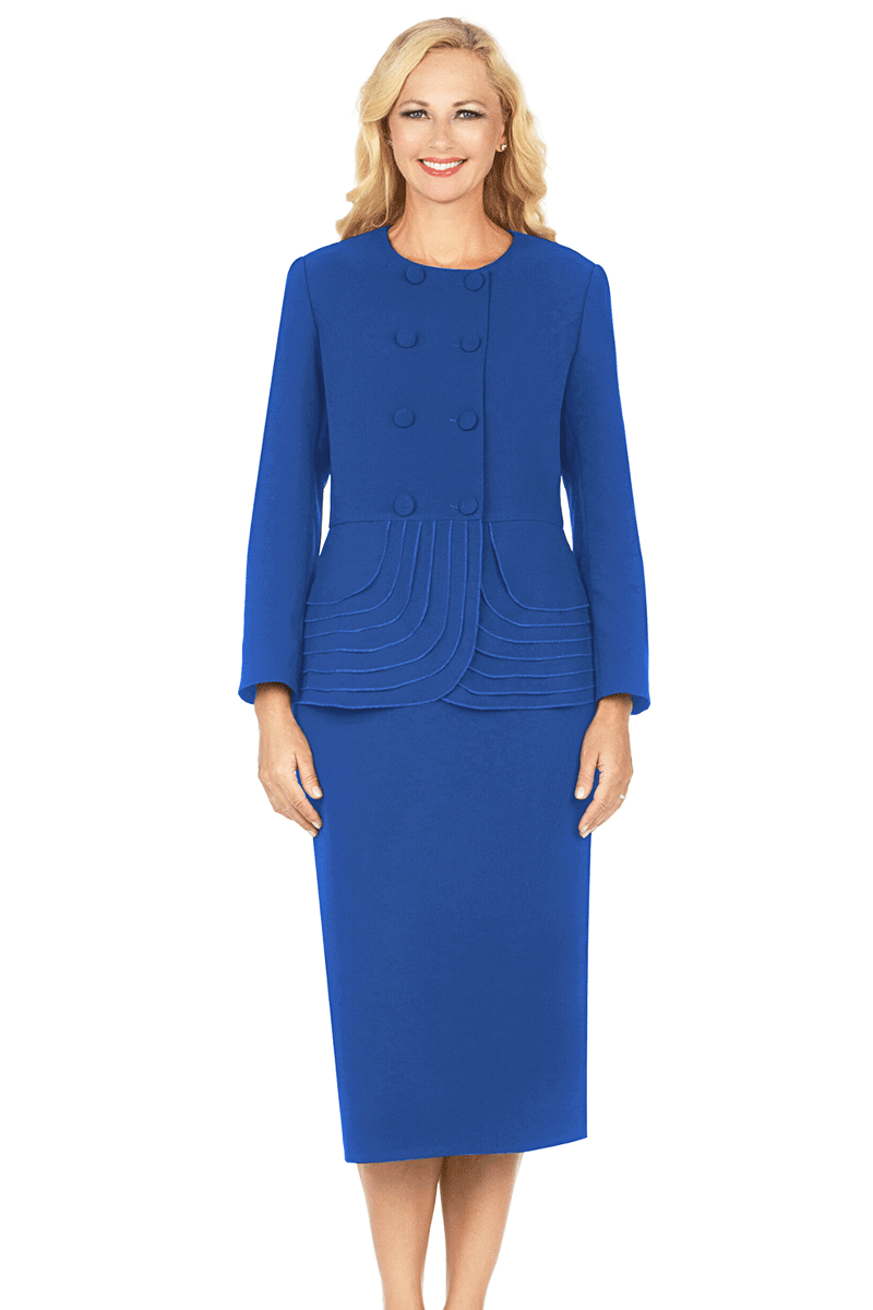 Giovanna Usher Suit S0902-Royal Blue