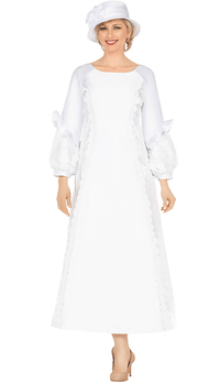 Giovanna Dress D1669-White