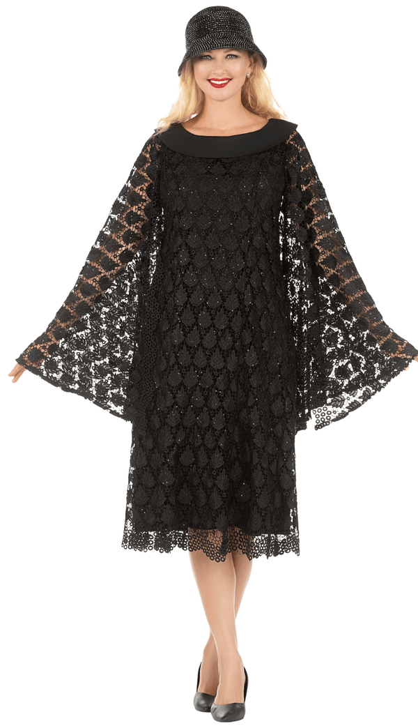 black dress for church Church Outfit Ideas: Styling a Black Dress with Gold-Tone Buttons