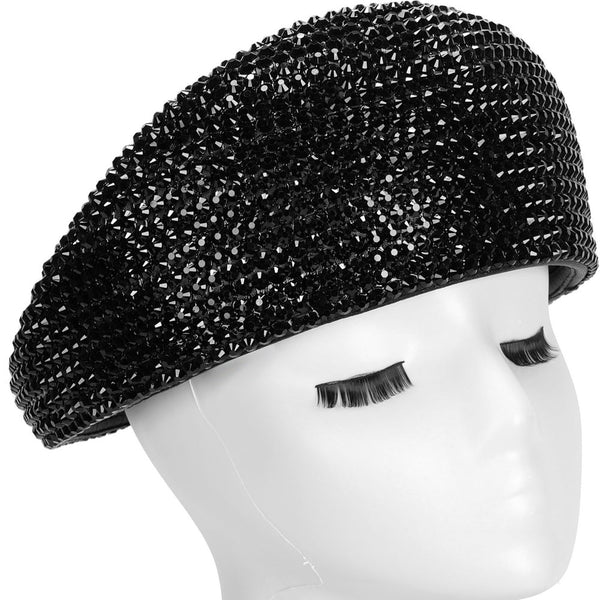 Giovanna Church Hat HM1012-Black - Church Suits For Less