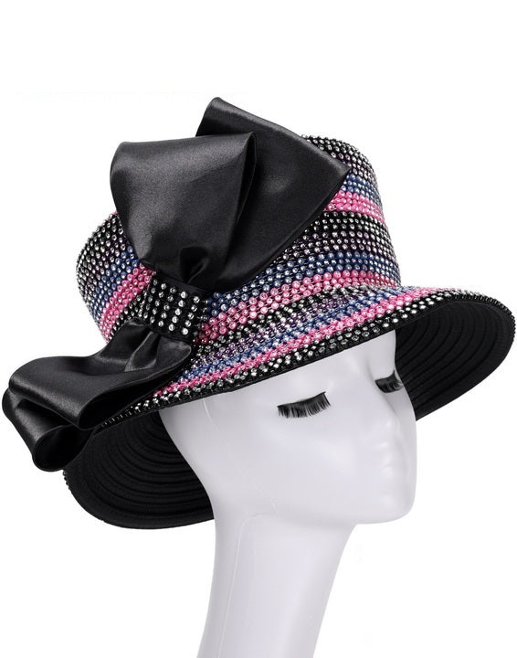 Giovanna Church Hat HR22106-Multi - Church Suits For Less