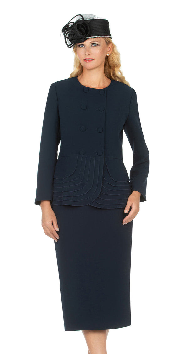 Giovanna Suit 0902C-Navy - Church Suits For Less