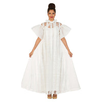 Giovanna Church Dress D1629C-White - Church Suits For Less