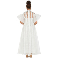 Giovanna Church Dress D1629C-White - Church Suits For Less