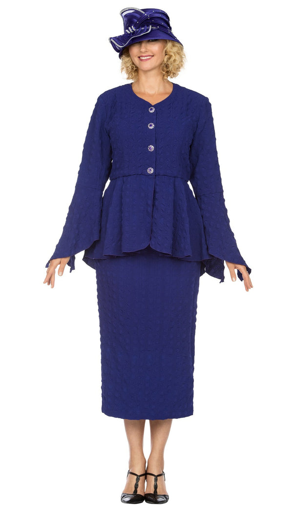 Giovanna Suit 0944-Purple - Church Suits For Less