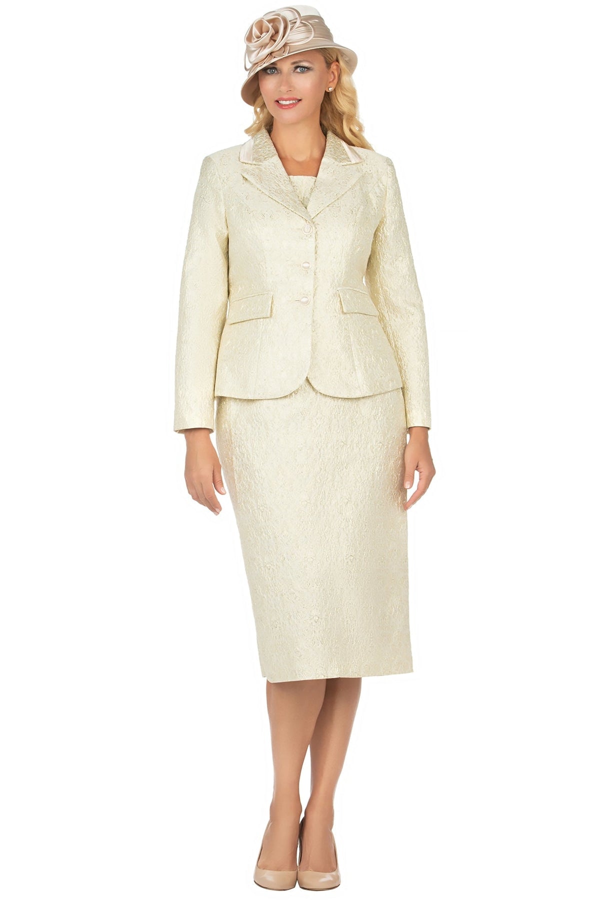 Giovanna Suit G1124C-Champagne - Church Suits For Less