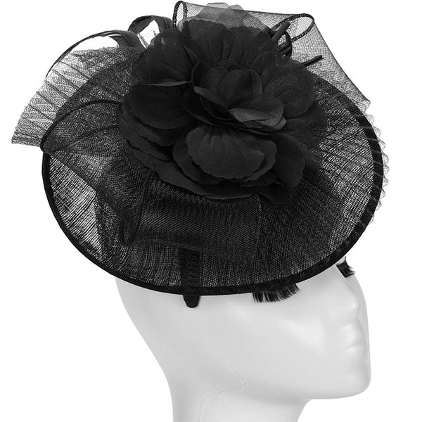 Giovanna Hat HM983-Black - Church Suits For Less