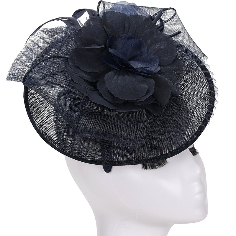 Giovanna Hat HM983-Navy - Church Suits For Less