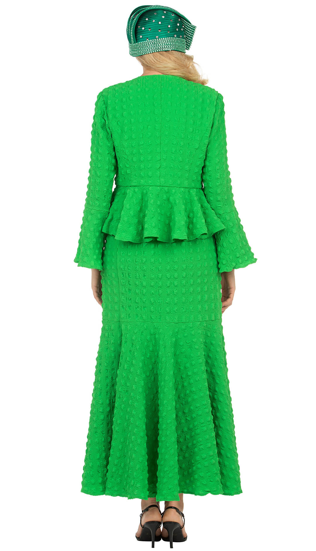 Giovanna Suit 0943BC-Apple Green - Church Suits For Less