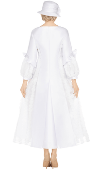 Giovanna Dress D1669C-White