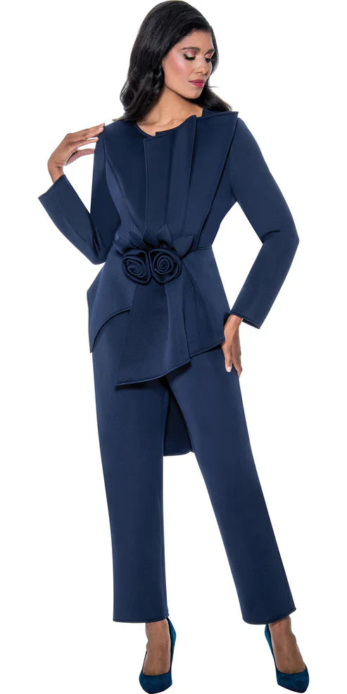 GMI Church Suit 400733C-Deep Navy - Church Suits For Less