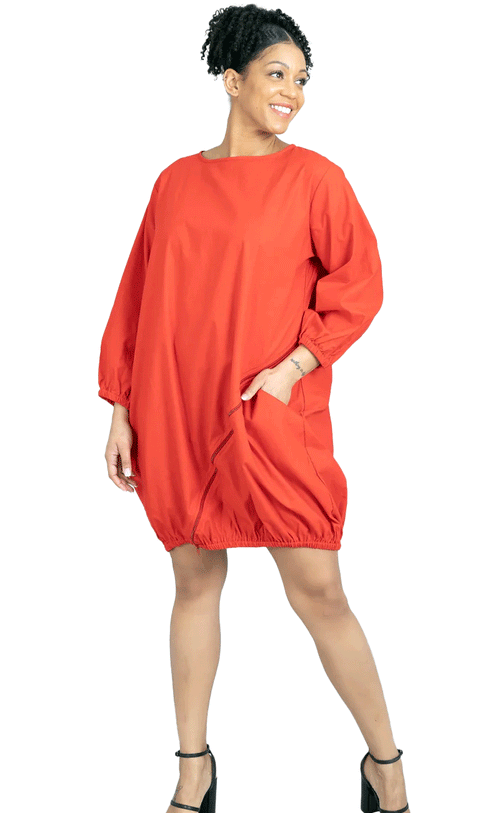 Kara Chic Knit Maxi Dress 7723SC-Red - Church Suits For Less