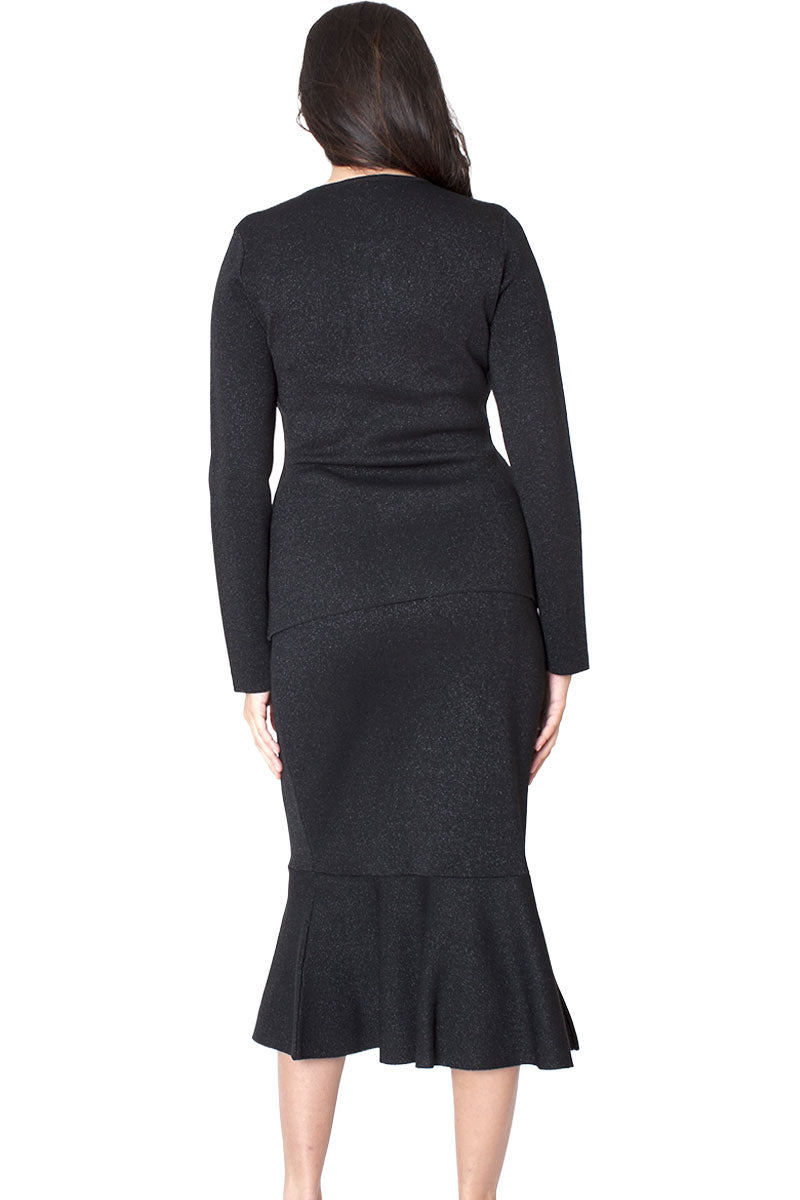 Kayla Knit Skirt Suit 5395